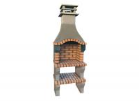 Ref. 101VR Normale - 74 cm x 57 cm x 220 cm, LxLxH | Grill 50 cm x 40 cm, LxL | 440 kg